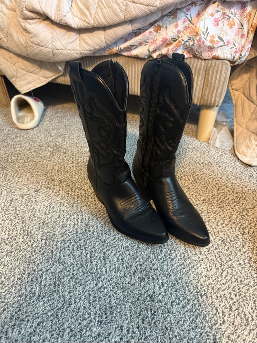 Classic Black Western Boot for Women